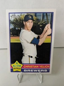2025 Topps Heritage Christian Yelich - Picture 1 of 2