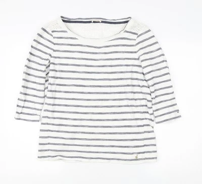 Hilfiger Denim Women's Striped Blouse Large — 第 1/4 张图片
