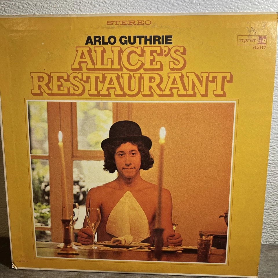 ARLO GUTHRIE Alice's Restaurant LP Reprise Records vinyl NM - Image 1 of 4