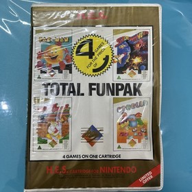 Nintendo NES Total Funpack (Pacman, Sidewinder, Duck Maze & Othello) - PAL - ...