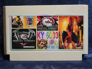 Mortal Kombat x6 - Famiclone cartridge Famicom Game Dendy, Pegasus  60 pin Nes - Picture 1 of 4