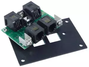 NCE 524-207 UTP Cab Bus Fascia Panel DCC With 4 RJ12 Plugs - Picture 1 of 1
