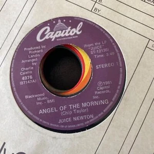 Juice Newton - Angel of the Morning/Headin' For a Heartache 4976 45rpm VG+ R43 - Picture 1 of 2