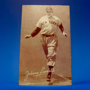 1947 Exhibits Johnny Lindell NY Yankees 1950 was the only year of issue EX - Picture 1 of 1
