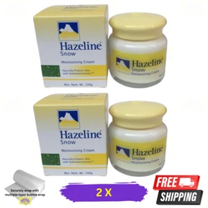 2 x crema idratante neve Hazeline 100 g sbiancante protezione naturale della pelle - Foto 1 di 6