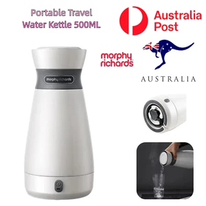 Morphy Richards Electric Kettle 500ML Portable Light Travel Water Boiller 316 SS - Picture 1 of 13