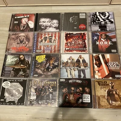 HUGE HIP HOP CD LOT FRENCH MONTANA MEGAN THE STALLION POP SMOKE A$SAP ROCKY - Imagem 1 de 4