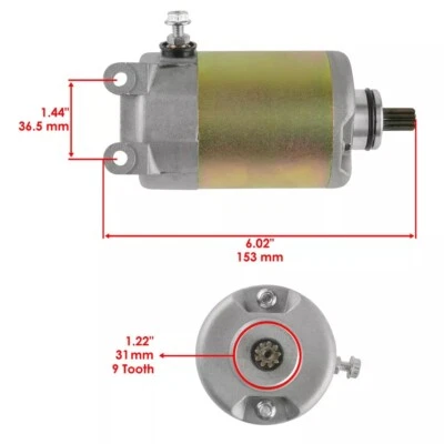 Arranque para Honda Scooter CH250 Elite Ch 250 Nuevo 1985 1986 1987 1988 Foto 1 de 4
