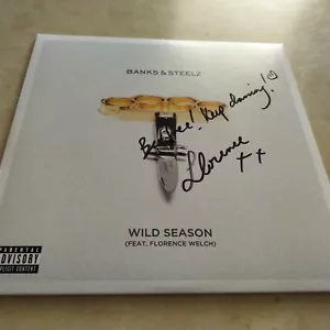 RARE SIGNED Florence and the Machine - Wild season Banks & autographed vinyl LP - Picture 1 of 3