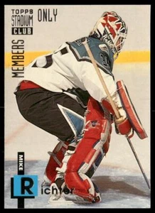 Mike Richter 1994-95 solo soci Stadium Club 50 #45 New York Rangers - Foto 1 di 2