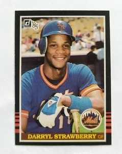 Darryl Strawberry New York Mets 1985 Donruss #312 NM-MT - Picture 1 of 2