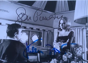 Sean Connery & Karin Dor orig. Autogramm 13x18 JAMES BOND 007 YOLT - Bild 1 von 1
