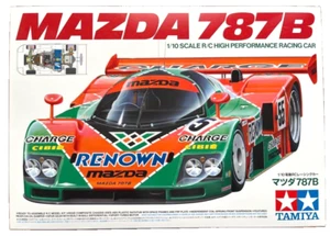 Tamiya 1/10 Electric RC Car No.218 Mazda 787B 47518 Assembly Kit USED JAPAN F/S - Picture 1 of 2