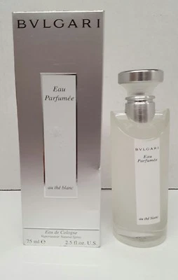 Bvlgari Eau Parfume Au The Blanc 2,5 OZ Mujer Eau de Cologne Spray De Colección Foto 1 de 4