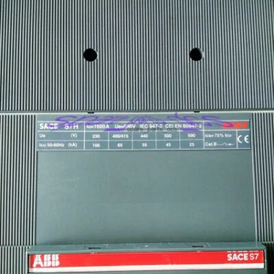 1PZ USATO ABB SACE S7H 3P 1600A PR212/P interruttore elettronico - Foto 1 di 1