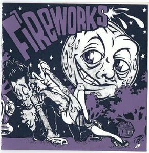Fireworks 7" RECORD Silver Moon Moonshot Silkscreen Cover Art by Pablo W/ Insert - Imagen 1 de 2