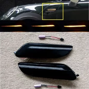 F55 MINI Cooper S JCW LED Dynamic Sequential Flowing Indicators LCI 2 Clear - Picture 1 of 5