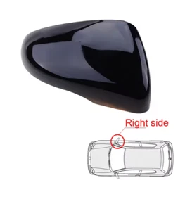1X coque rétroviseur noir brillant pour VW GOLF 6 MK6 GTI R GTD 2008-13 DROITE - Bild 1 von 3