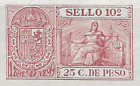 Philippines 1898 timbre de revenu mobile - IMPERFORATE - NEUF DANS SON EMBALLAGE