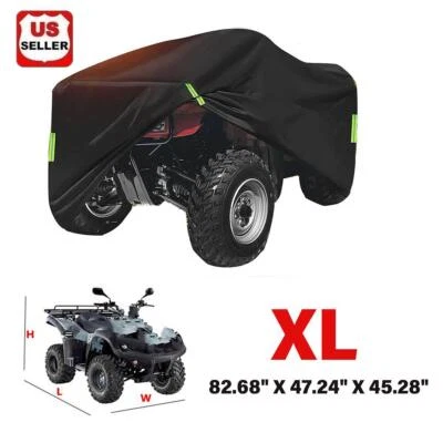 XL Universal ATV Cover Waterproof UV Rain Dust Resistant All Weather Protection - Изображение 1 из 4