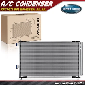 AC Condenser A/C Air Conditioning w/ Receiver Dryer for Toyota RAV4 2006-2012 - Picture 1 of 9
