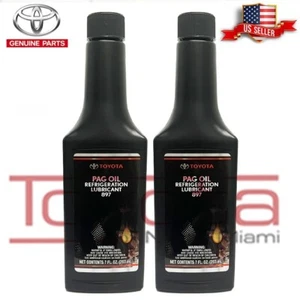 2 Pack Genuine OEM Toyota PAG Oil 00289-AC897 Refrigeration Lubricant 897 70z - Picture 1 of 2