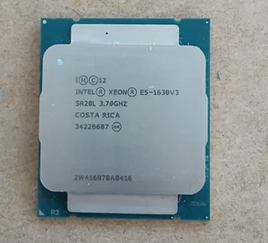 Intel Xeon E5-1630V3 SR20L 3,70GHz Sockel LGA2011 *1 Stück* *Gebraucht* - Picture 1 of 2