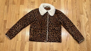 TUCKER TATE GIRLS LEOPARD JACKET SIZE XL 14/16 - Picture 1 of 4