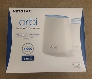 NETGEAR Orbi Whole Home WiFi System - 3 Pack (RBK43-200NAS) - Bild 1 von 9