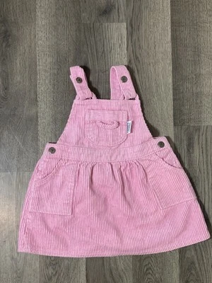 Vintage Y2K Arizona Pink Corduroy Overalls Jumper Overall Dress 18 Months Foto 1 de 4