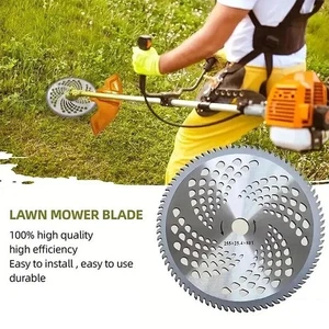 1x 40/60/80 Teeth 1.0mm Thickness Knife Cutter Saw Blade 255x25.4mm Bush Knife - Picture 1 of 12