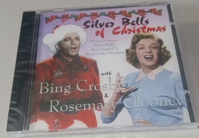 BING CROSBY & ROSEMARY CLOONEY Christmas CD NEW SEALED Silver Bells Silent Night - Image 1 of 3
