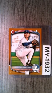 JAKOB WRIGHT 2025 BOWMAN #BP143 PROSPECTS GOLD 01/50 ROOKIE - Bild 1 von 2