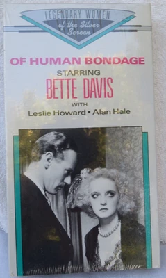 Of Human Bondage -VHS-Brand New Sealed Starring Bette Davis Legendary Women 1989 Foto 1 de 4