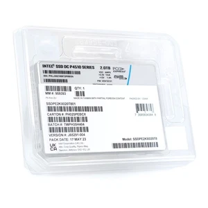 New Intel DC P4610 1.6TB 3.2TB 6.4TB NVME U.2 2.5" PCIE SSD Solid State LOT - Picture 1 of 4