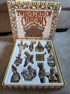 Jim Shore - Twelve Days of Christmas Ornaments - 12 Stück - Full Set mit Box - Bild 1 von 14