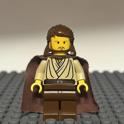 LEGO Star Wars Qui-Gon Jinn Minifigura sw0027 Set 7204 - 1H Foto 1 de 2