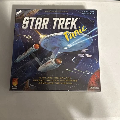 Кооперативная настольная игра Star Trek PANIC Strategy от USAopoly~B. НОВЫЙ ~ ЗАПЕЧАТАННЫЙ - Изображение 1 из 3