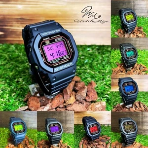 Reloj Casio G-Shock DW-5600RL Color LCD Serie Color Personalizado Usado - Imagen 1 de 18