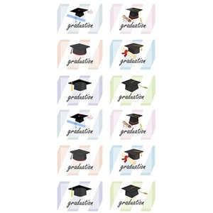  2 Count Greeting Card Set Graduation Present Party Accessories Elements Cards - Picture 1 of 12
