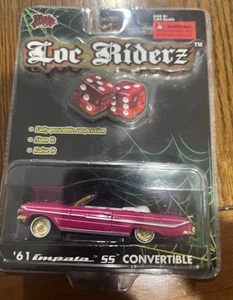 Loc Riderz 1:64 Scale 1961 Chevrolet Impala SS Low rider Model, Vintage - New - Picture 1 of 4