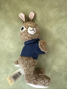 Peter Rabbit Plush Stuffed Animal Slap Wrist Band Bracelet Basket Hugger DanDee - Picture 1 of 4