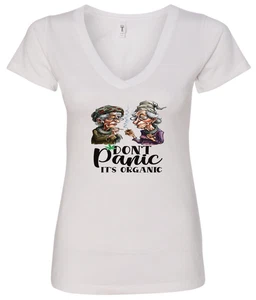 Funny 420 Marijuana Quotes V-Neck T-Shirts | All Sizes & Colors | BRAND NEW! - Picture 1 of 8