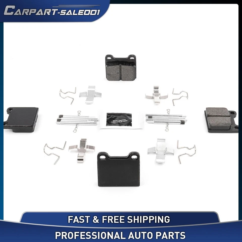 For 1967-1968 BMW 1600ti Magma Front Disc Brake Pad Set - Image 1 of 1