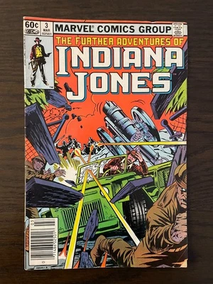 Indiana Jones #3 1983 Marvel Comics Foto 1 de 2