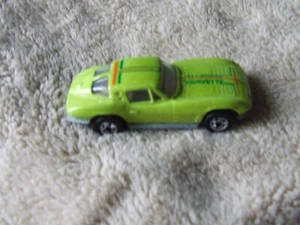Vintage 1979 Mattel Hot Wheels Green Corvette - Metal Bottom - Picture 1 of 3
