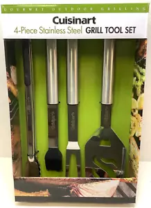 Cuisinart 4-Piece Stainless Steel Grill Tool Set, 🔥Hot Spring Deal🔥 - Picture 1 of 5