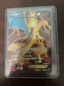 Pokemon Charizard EX 100/106 Flashfire Ultra Rare Full Art Holo HP EX-MNT Card - Picture 1 of 9