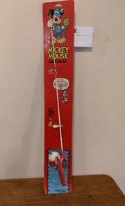RARE 1985 Mickey Mouse Zebco CATCH' EM KIT Disney Fishing Rod SEALED - Picture 1 of 8