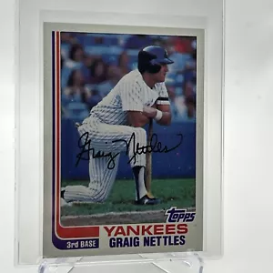 1982 Topps Graig Nettles Baseball Card #505 NM-Mint FREE SHIPPING - Picture 1 of 3